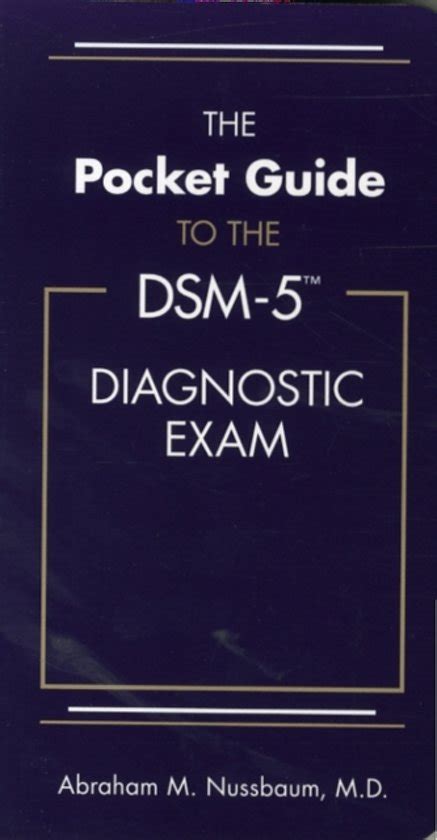 the pocket guide to the dsm 5 diagnostic exam Doc