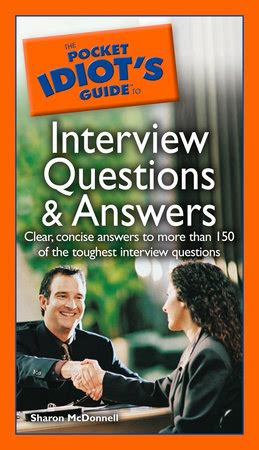 the pocket idiots guide to interview questions and answers Kindle Editon