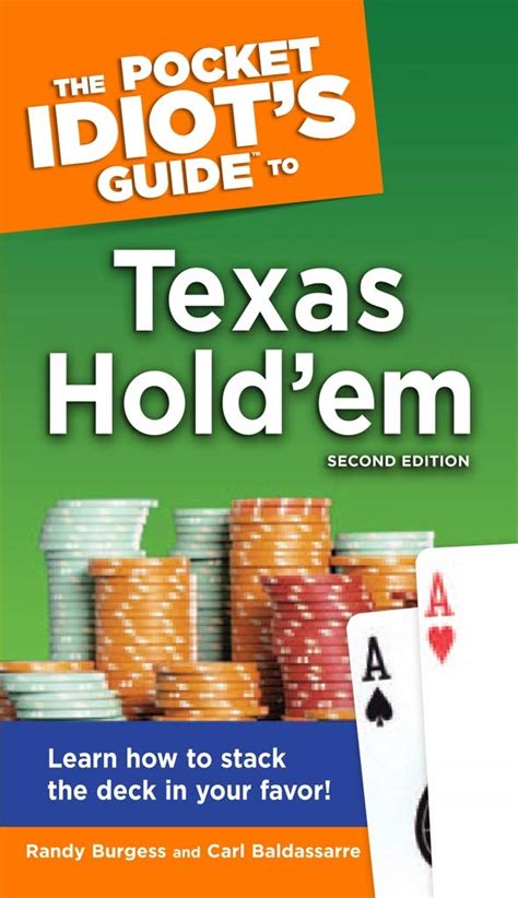 the pocket idiots guide to texas holdem 2nd edition Reader