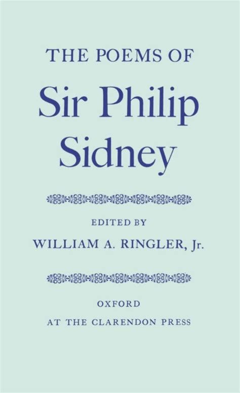 the poems of sir philip sidney oxford english texts Epub