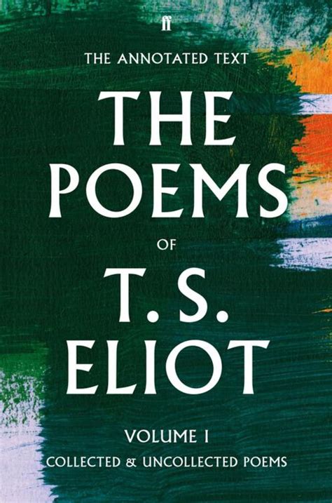 the poems of t s eliot collected and uncollected poems volume 1 Doc