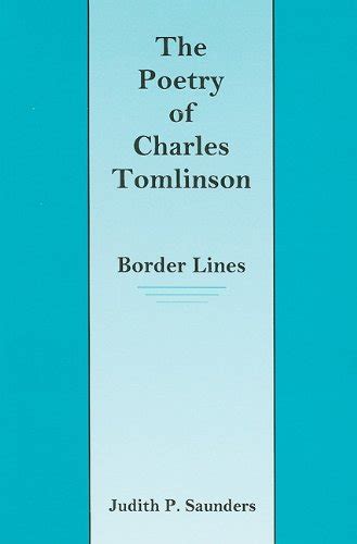 the poetry of charles tomlinson border lines Epub