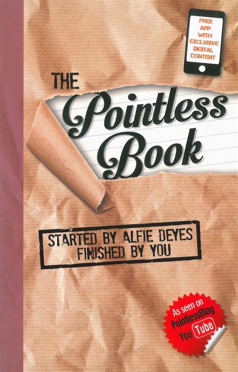 the pointless book started by alfie deyes finished by you Reader