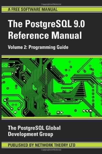 the postgresql reference manual volume 2 programming guide Doc