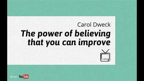 the power of believing that you can improve transcript Kindle Editon