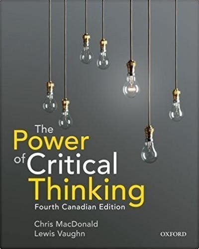 the power of critical thinking 4th edition answers Doc