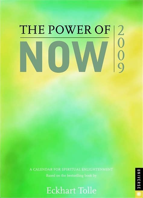 the power of now 2009 engagment calendar Epub