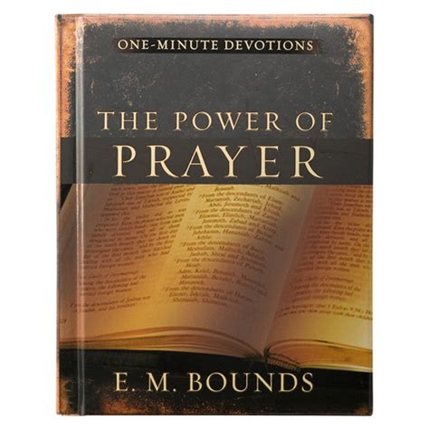the power of prayer one minute devotions Doc