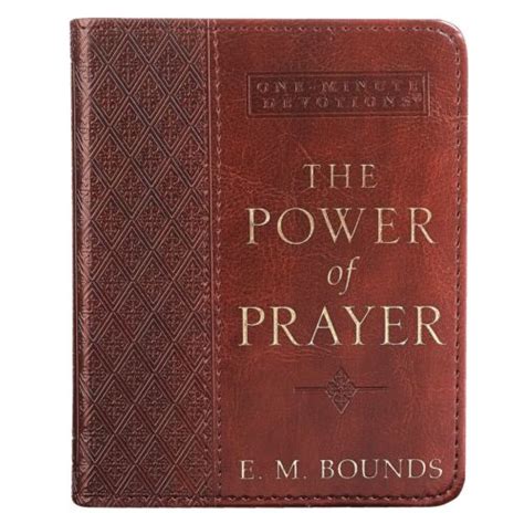 the power of prayer one minute devotions luxleather Epub