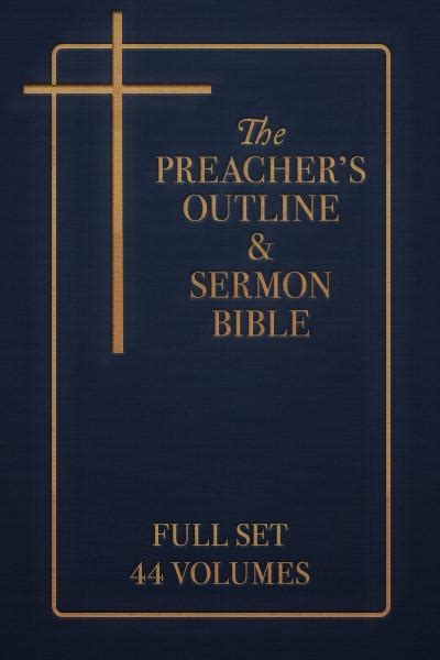 the preachers outline and sermon bible pdf Kindle Editon