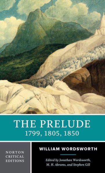 the prelude 1799 1805 1850 norton critical editions Epub