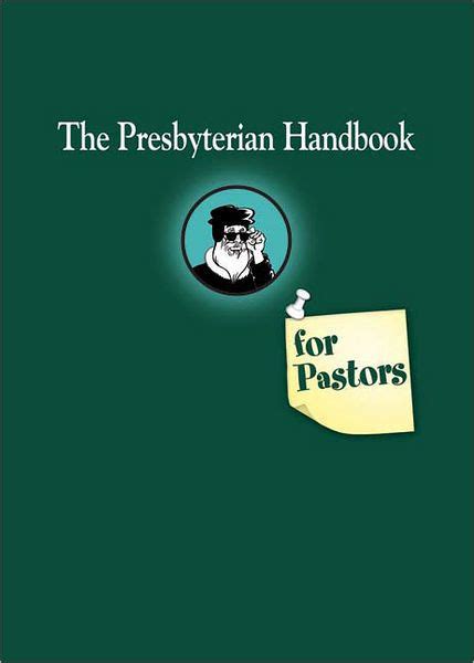 the presbyterian handbook for pastors PDF
