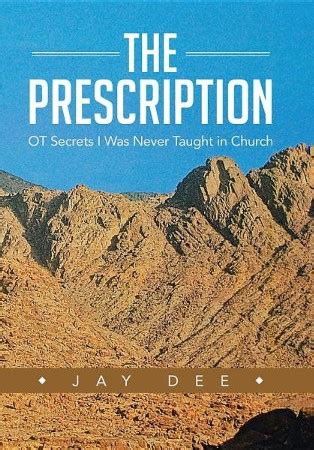 the prescription o t secrets i was never taught in church PDF