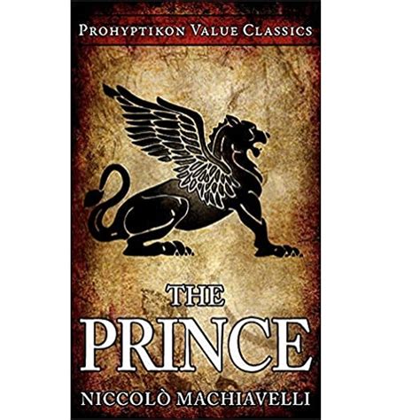 the prince prohyptikon value classics Reader