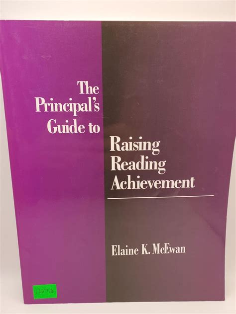 the principals guide to raising reading achievement Epub