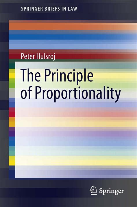 the principle of proportionality springerbriefs in law Doc