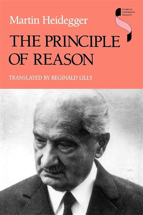 the principle of reason studies in continental thought Epub