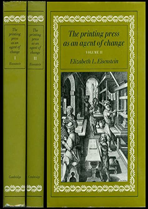 the printing press as an agent of change volumes 1 and 2 in one Epub