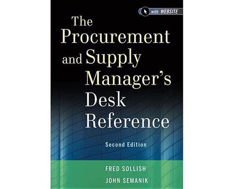 the procurement and supply managers desk reference Kindle Editon