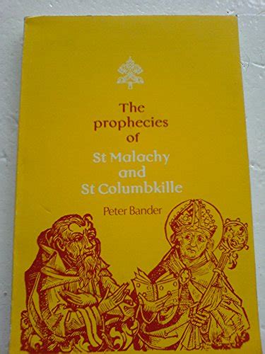 the prophecies of st malachy and st columbkille PDF