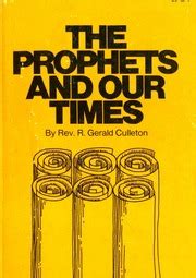 the prophets and our times PDF