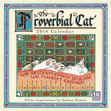 the proverbial cat 2014 wall calendar Epub