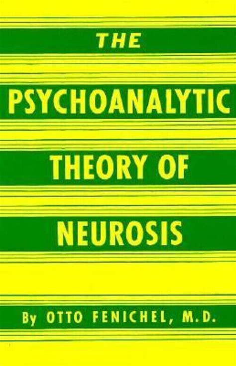 the psychoanalytic theory of neurosis PDF