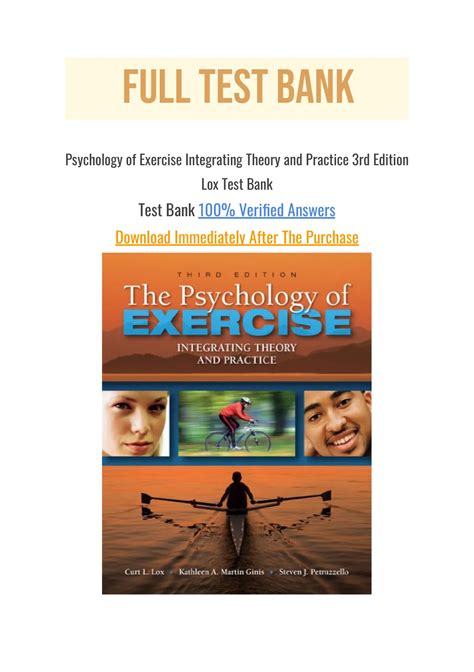 the psychology of exercise integrating theory and practice third edition Epub