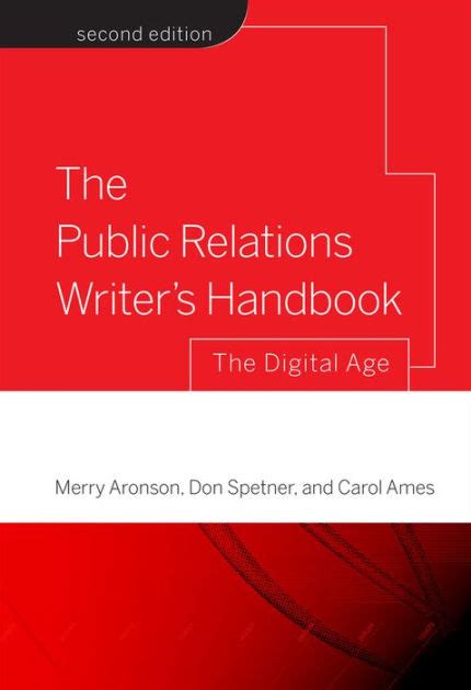 the public relations writers handbook the digital age Doc