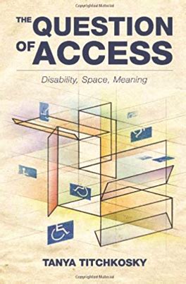 the question of access disability space meaning Kindle Editon