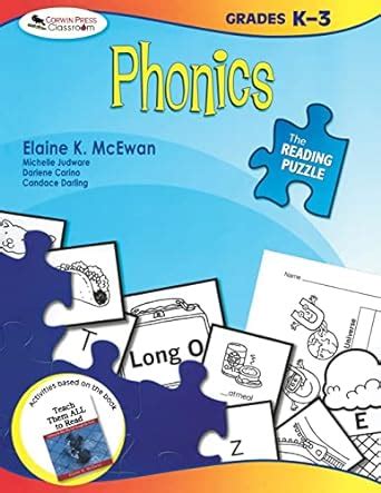 the reading puzzle phonics grades k 3 Kindle Editon
