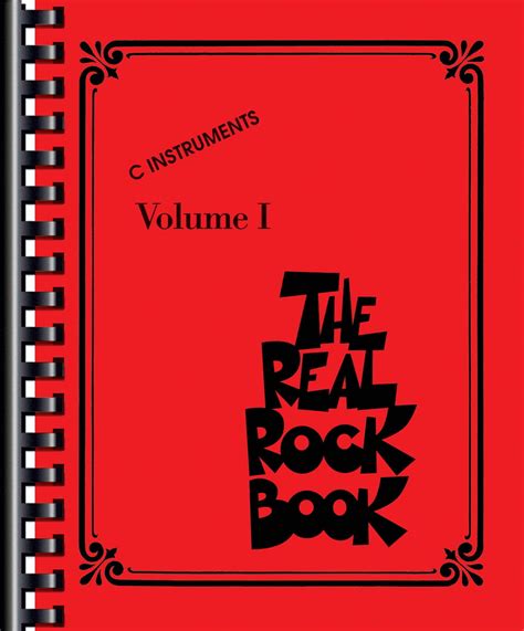 the real rock book c instruments vol 1 Reader