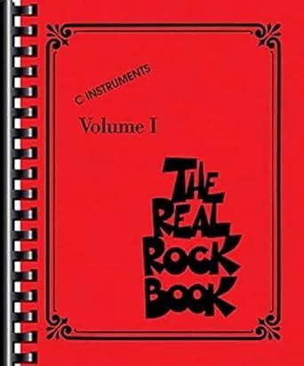 the real rock book c instruments vol 1 Reader