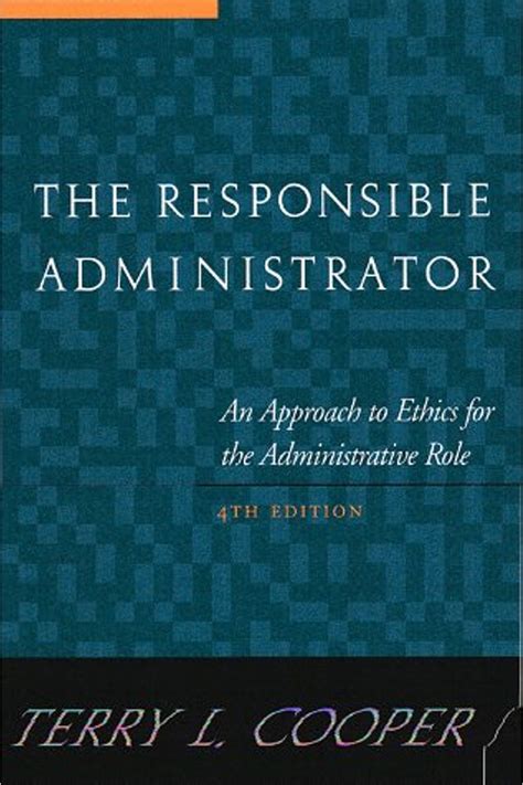 the responsible administrator approach administrative Reader