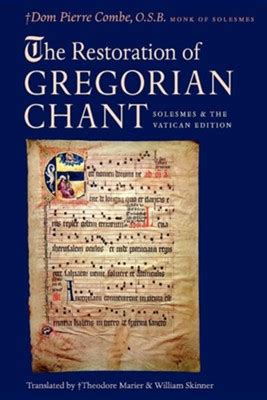 the restoration of gregorian chant solesmes and the vatican edition Kindle Editon