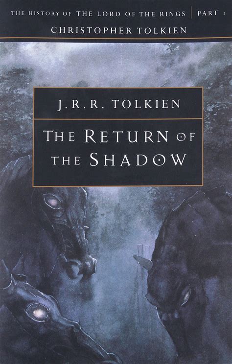 the return of the shadow the history of the lord of the rings part one the history of middle earth vol 6 Doc