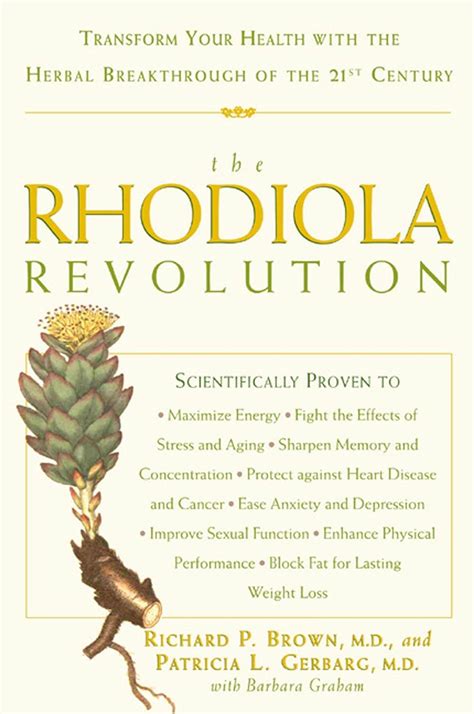 the rhodiola revolution transform your health with the herbal breakthrough of the 21st century Doc