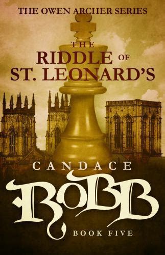 the riddle of st leonards the owen archer series book five Epub