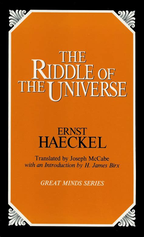 the riddle of the universe great minds series Reader