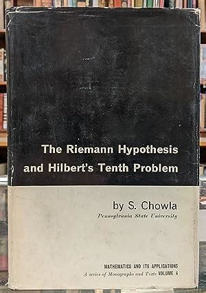 the riemann hypothesis and hilberts tenth problem PDF