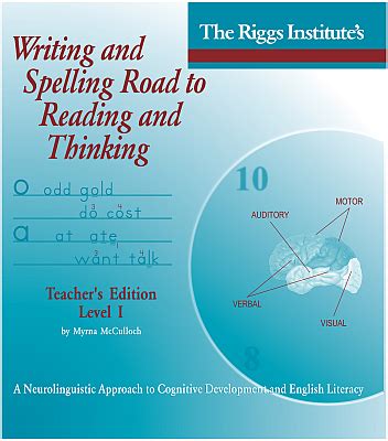 the riggs institutes writing and spelling road to reading and thinking Doc