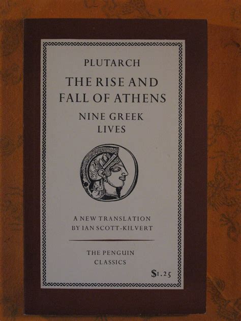 the rise and fall of athens nine greek lives PDF
