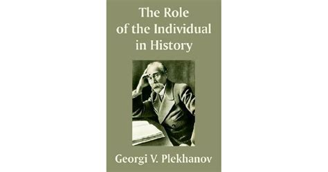 the role of the individual in history Epub