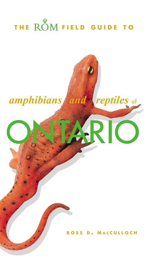 the rom field guide to amphibians and reptiles of ontario PDF