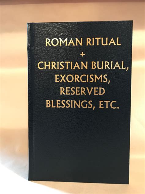the roman ritual for exorcism pdf Reader