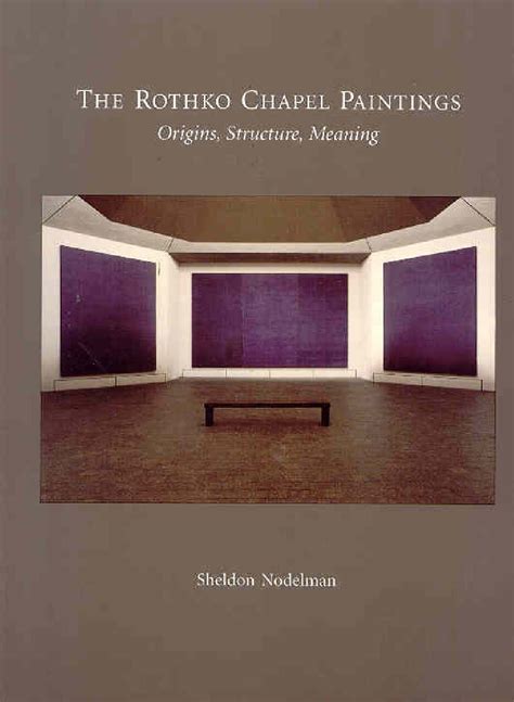 the rothko chapel paintings origins structure meaning PDF