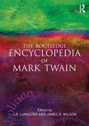 the routledge encyclopedia of mark twain Kindle Editon