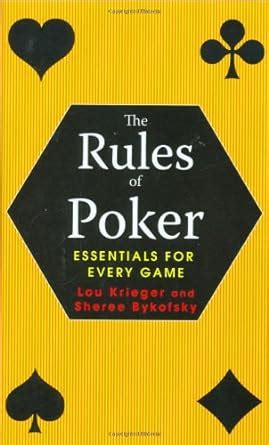 the rules of poker essentials for every game Doc