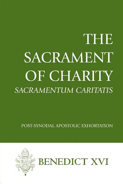 the sacrament of charity sacramentum caritatis Doc