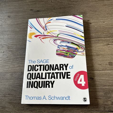 the sage dictionary of qualitative inquiry paperback Reader